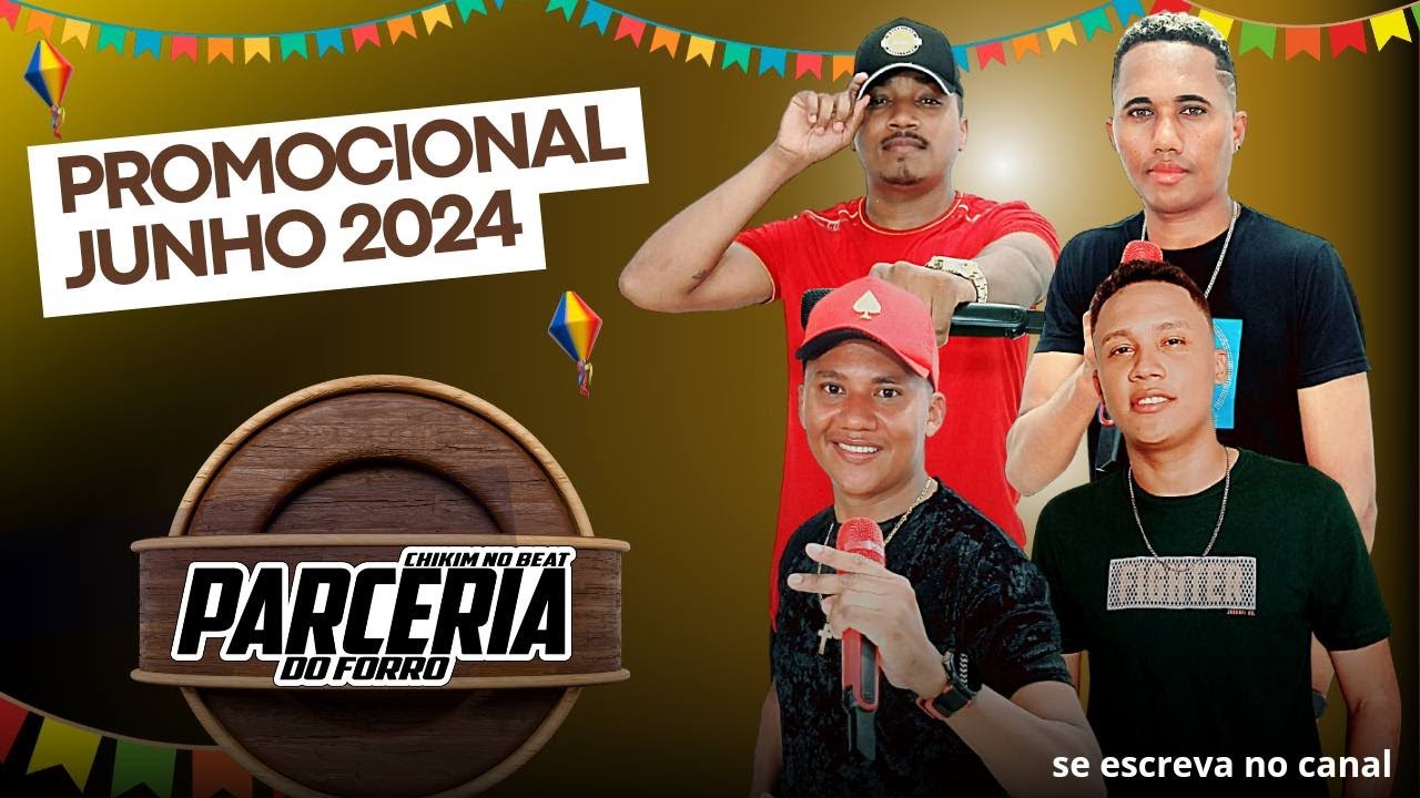 PARCERIA DO FORRÓ - CD PROMOCIONAL JUNHO 2024