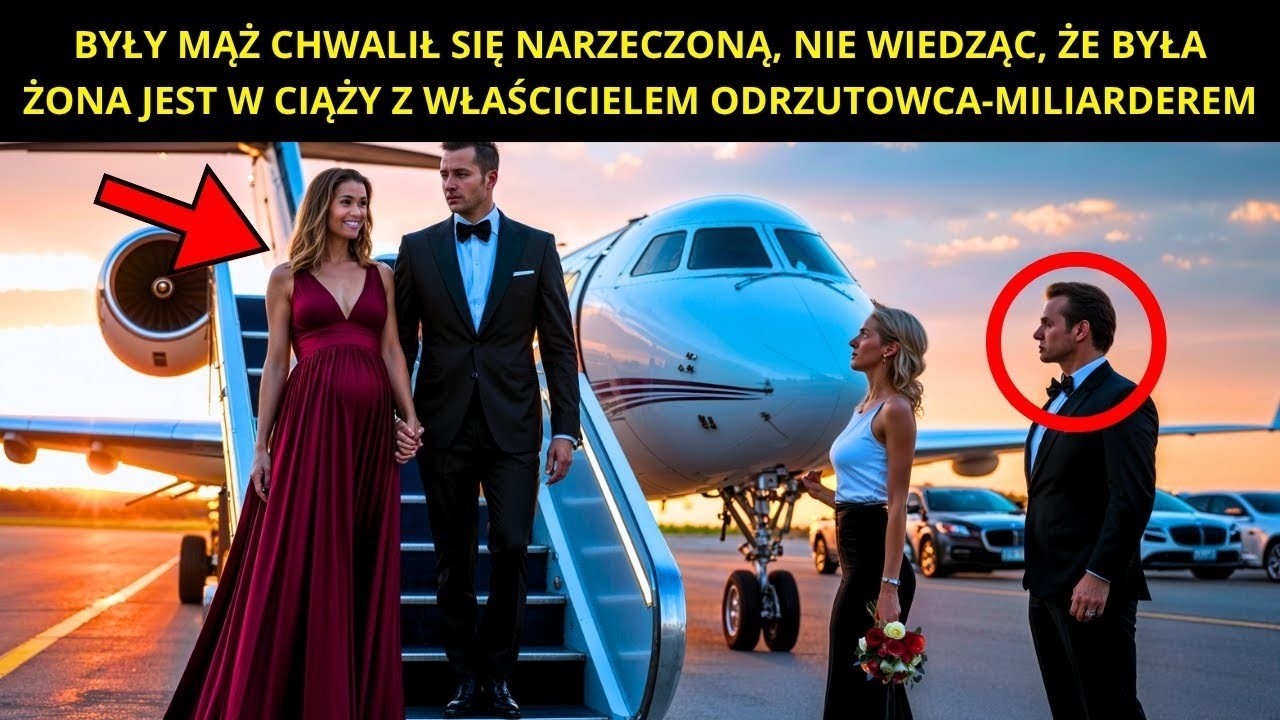 BYŁY MĄŻ CHWALI SIĘ NARZECZONĄ, AŻ BYŁA ŻONA POJAWIA SIĘ W CIĄŻY Z WŁAŚCICIELEM ODRZUTOWCA-MILIARDER