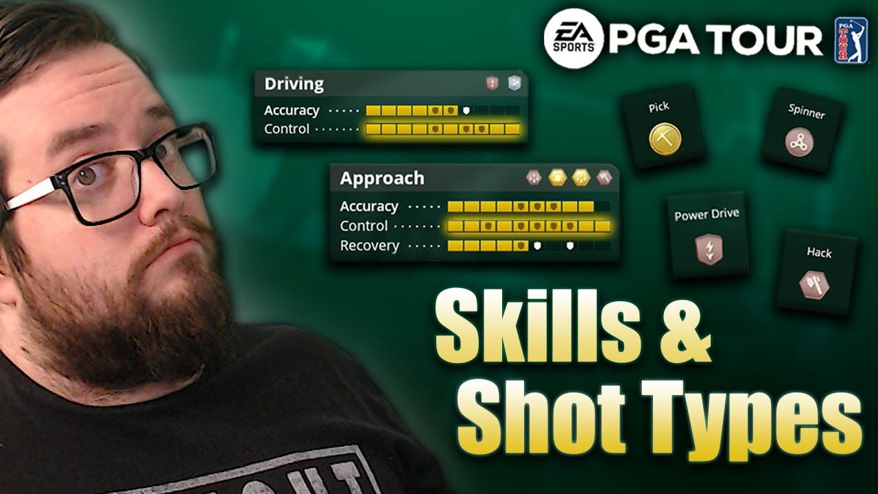The Skills You Should Work on NOW - Skills and Shot Types in EA Sports PGA Tour