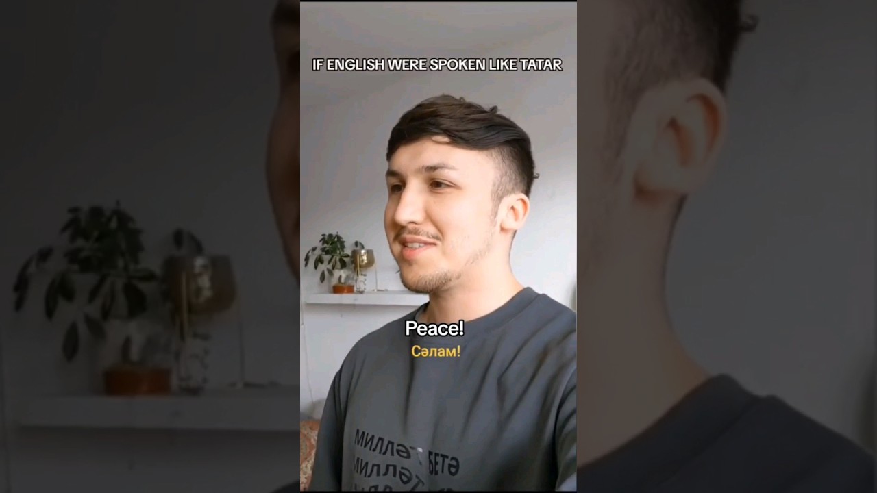 If we spoke #English like #Tatar | #comedyvideo #languages