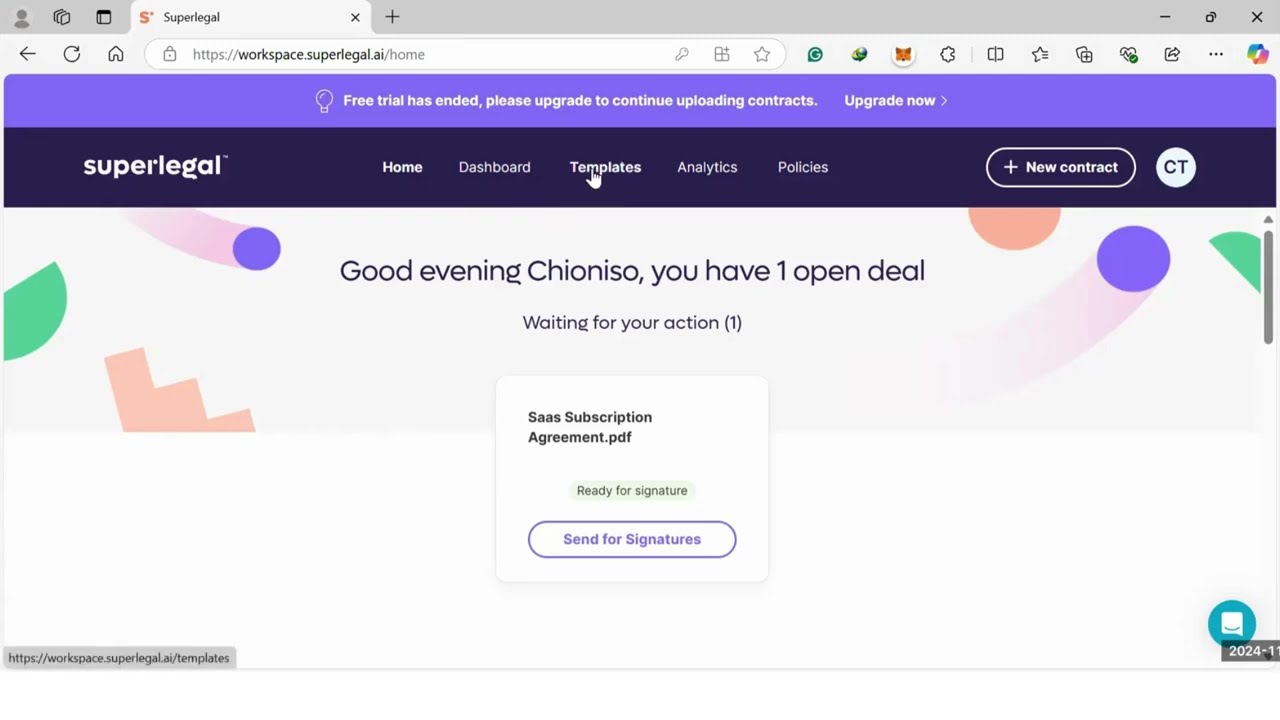 AI Contract Review Tool that’s licensed to practice law
