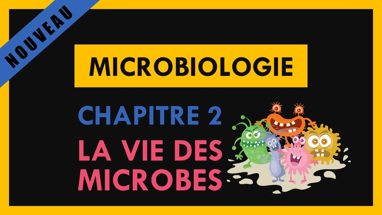 Microbiologie - Chapitre 2 -  La vie des microbes