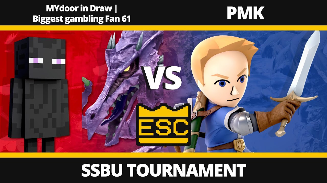 ESC 94: MYdoor in Draw | Biggest gambling Fan 61 (Steve, Ridley) Vs. PMK (Mii Swordfighter)