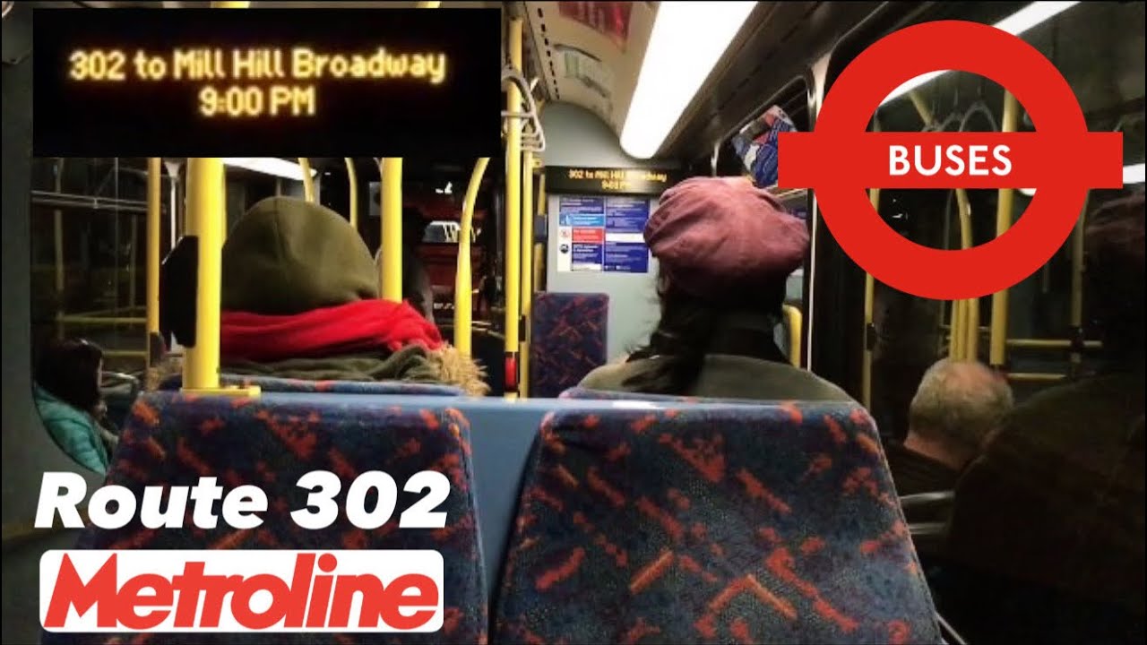 HELLFIRE KICKDOWN!! Volvo B7TL Plaxton President Metroline Route 302 VP504 LK53 LXX