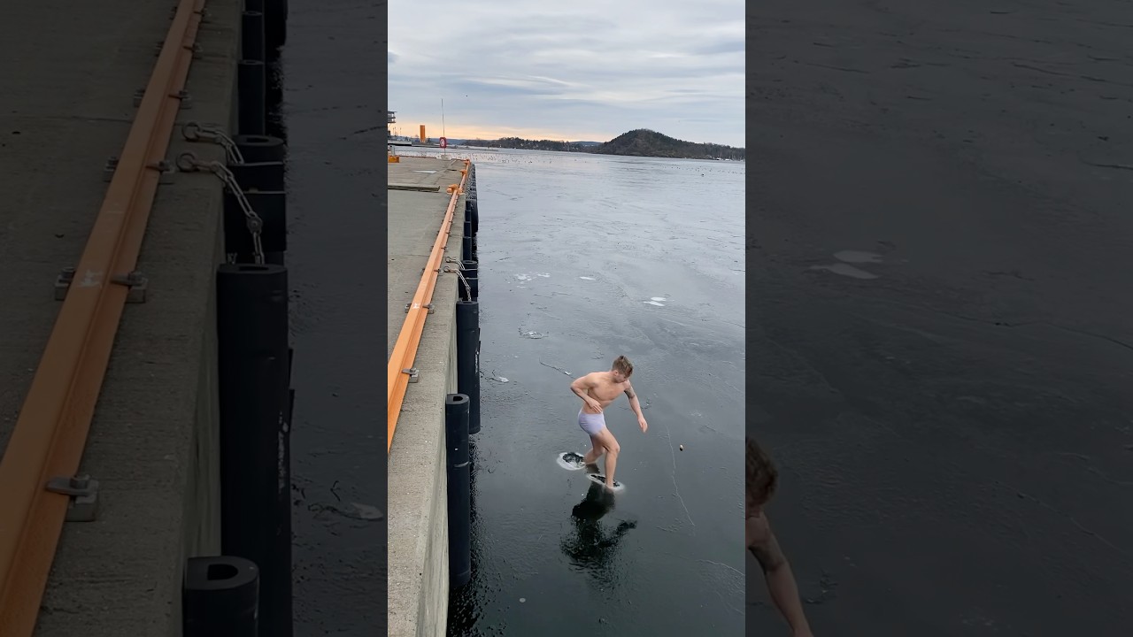 walking on thin ice.