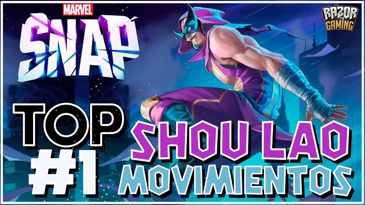 😈 SHOU LAO MOVIMIENTOS ES EL MEJOR MAZO DE LA SEMANA 🐉 MARVEL SNAP