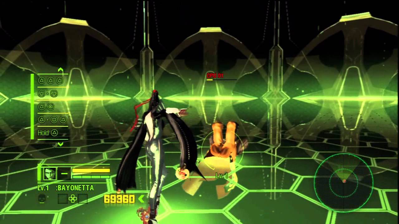 Anarchy Reigns - Bayonetta Move Set
