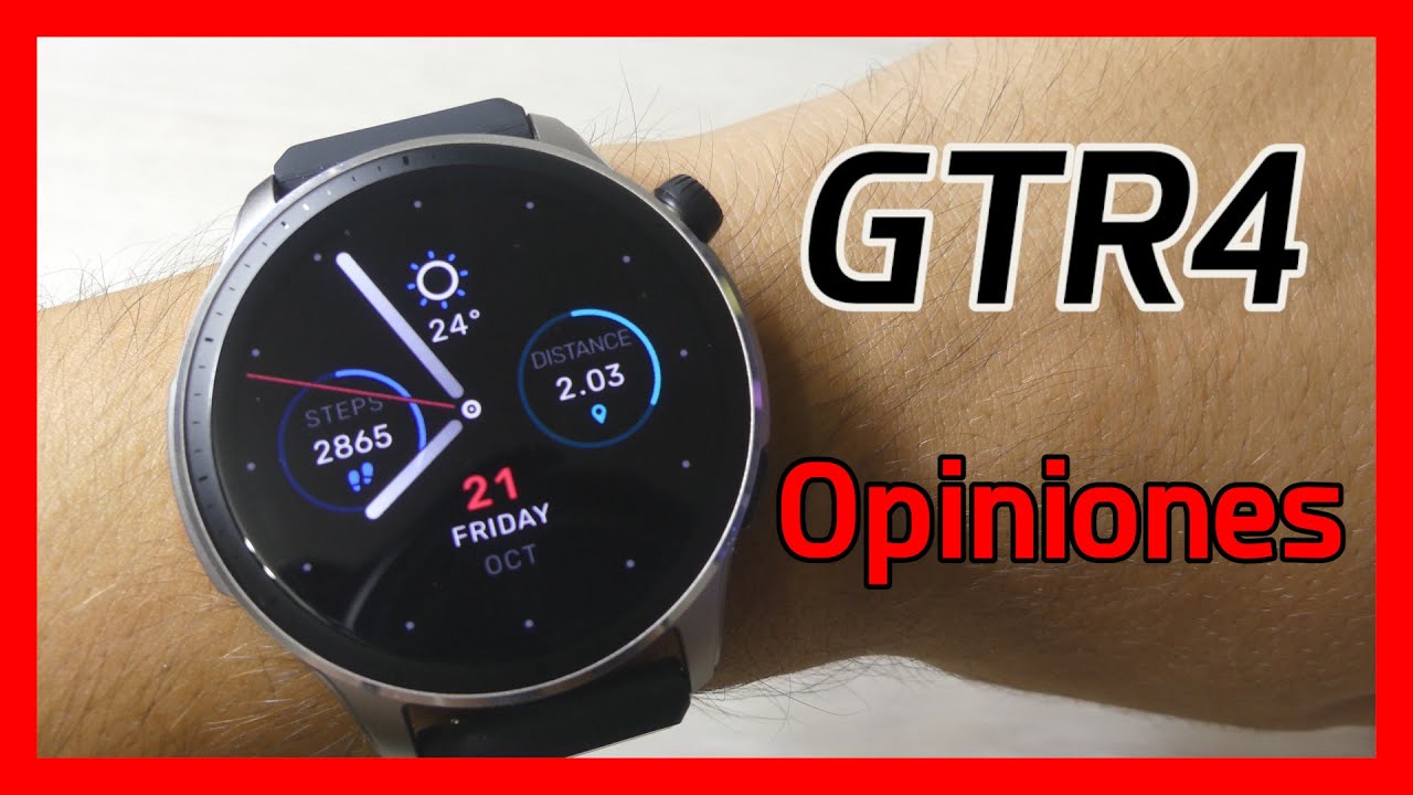 Amazfit GTR 4 ✅ Opiniones de uso a fondo & REVIEW ✅ Mejor SMARTWATCH 2022