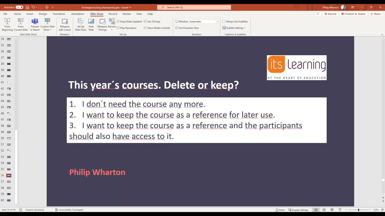 Back To School with itslearning