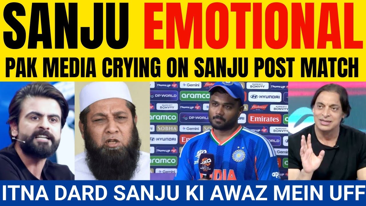 Pak Media Crying On Sanju Samson Post Match Presentation | Sanju Samson | Pak media on sanju Samson 