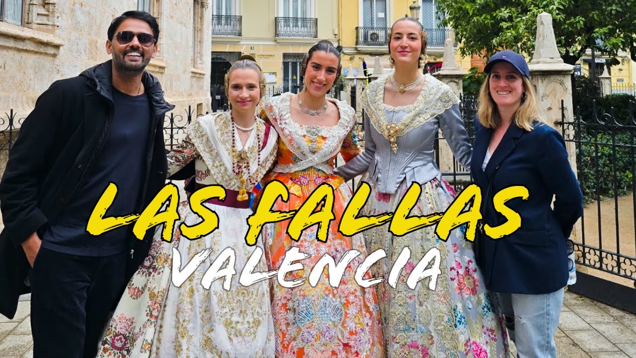 Spain's MOST explosive festival! #indian discovering Las FALLAS / #travel #festival #spain
