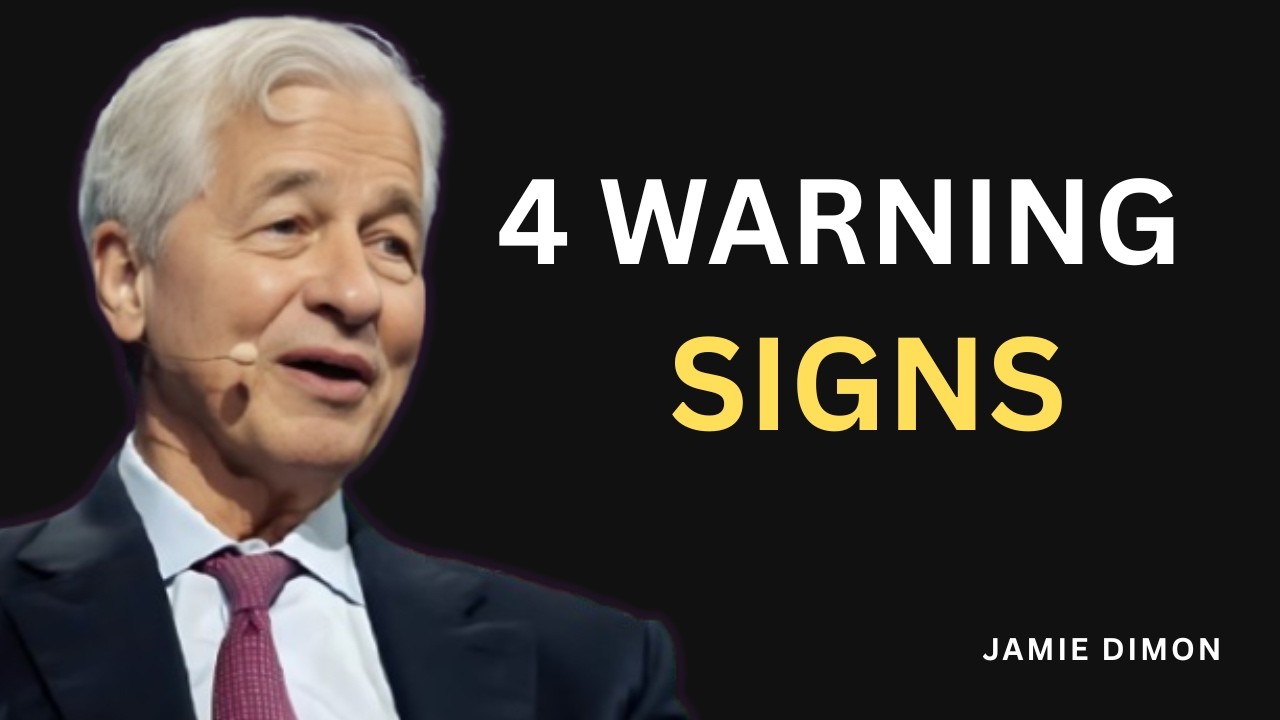 4 Signals Jamie Dimon Says Happen Before EVERY Crash