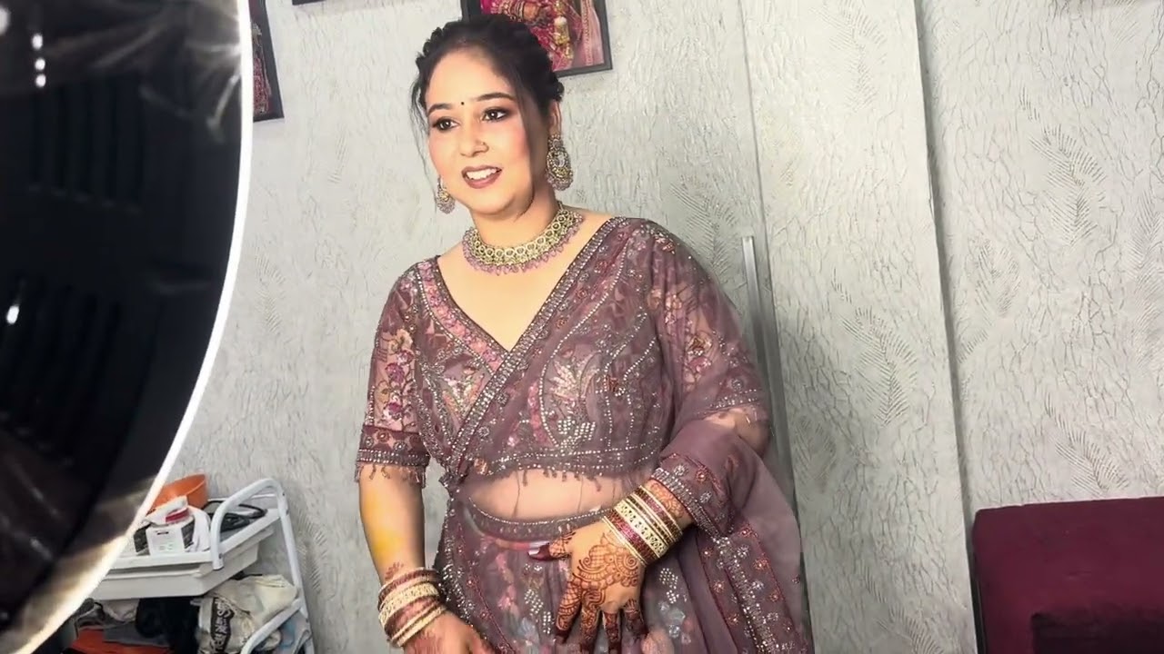 New Makeup And Hairstyle ￼| Aaj Humne Makeup Or ￼Hairstyle, Shikha |