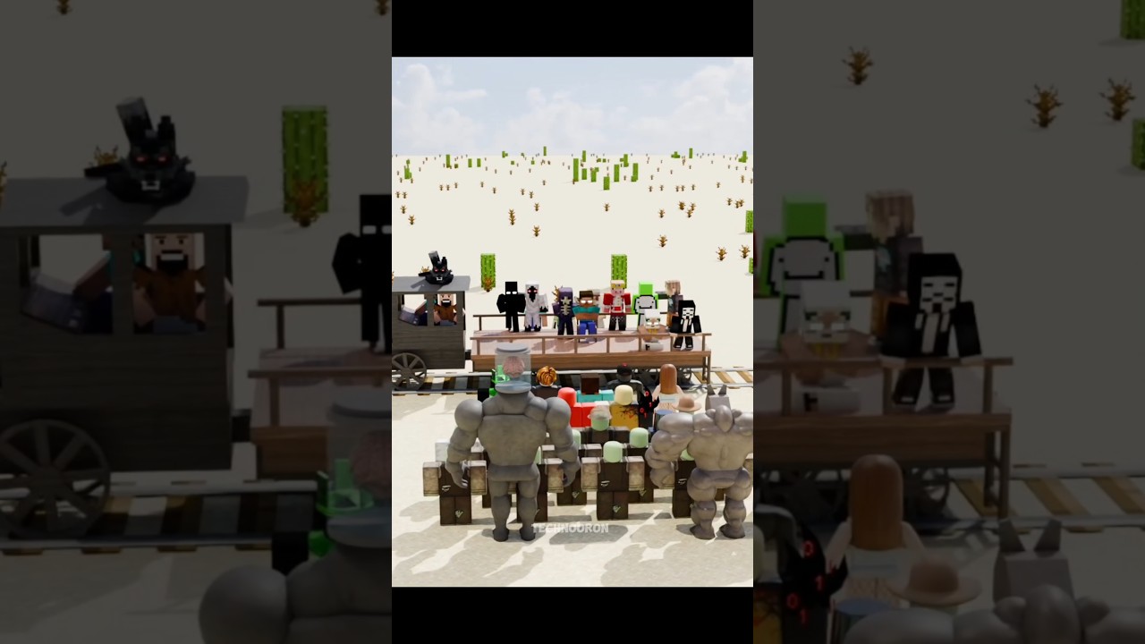 Minecraft VS Roblox 💀 | Minecraft Animation