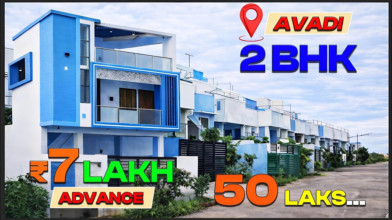 🏠Individual House for sale in Chennai | 50 laks onwards | Plots for Sale in Avadi