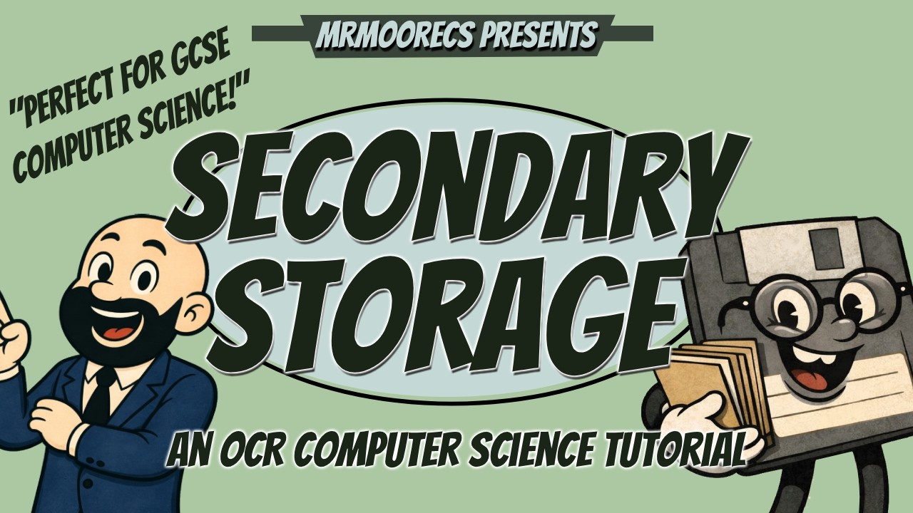 Secondary storage types & examples | OCR GCSE (J277) 9-1 Computer Science