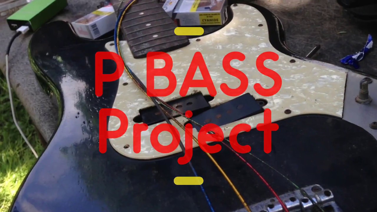 Guitar Rx P Bass Copy Restoration