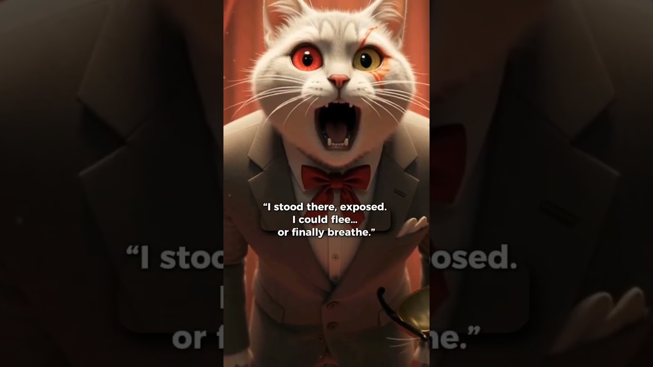 The day I stopped hiding (Unmasked: The courage to be seen) #cat #catshorts  #catvideos #funny #cats