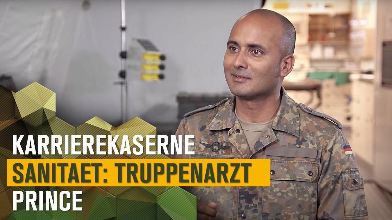 Truppenarzt Prince | KarriereKaserne Sanität