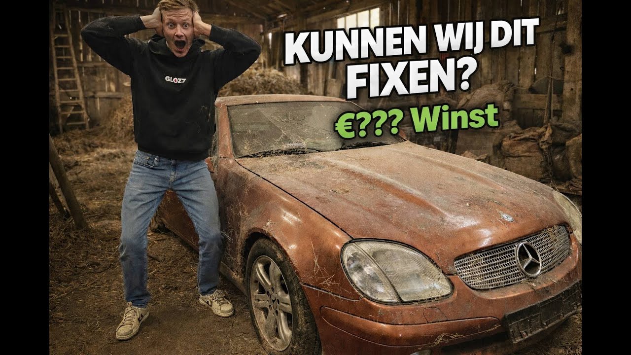 VALT DEZE MERCEDES SLK NOG TE REDDEN?!