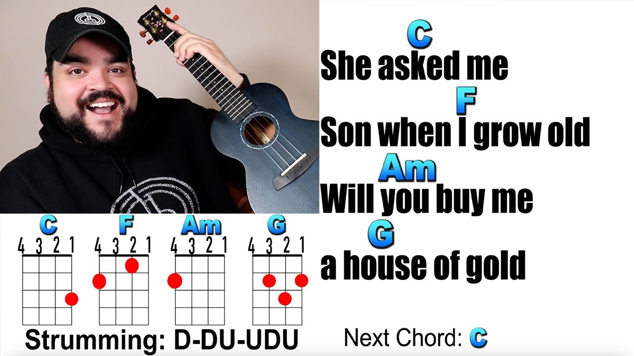 HOUSE OF GOLD - Twenty One Pilots (Ukulele Play Along with Chords and Lyrics)