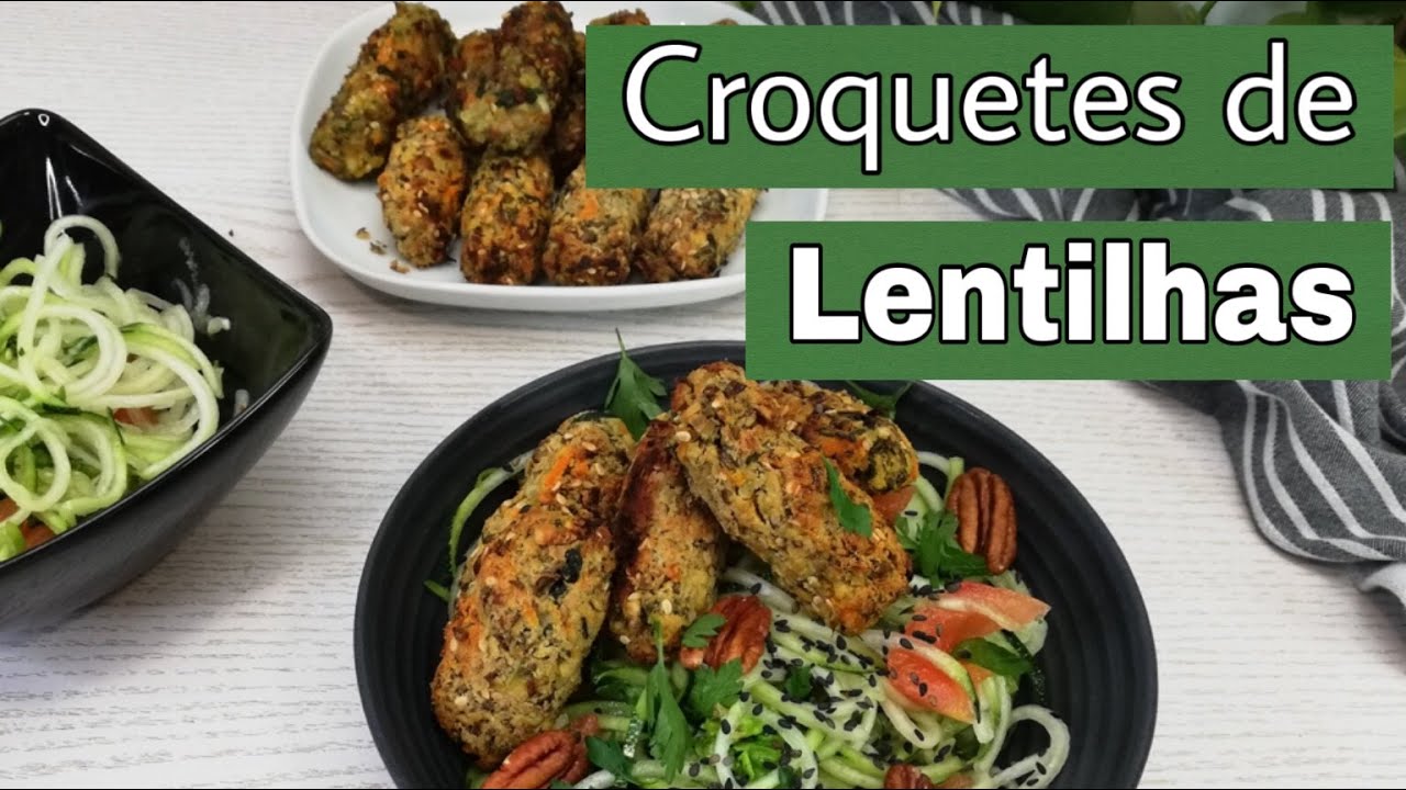 CROQUETES DE LENTILHAS VEGANO E SUPER FÁCIL | Edição de Verão | NA COZINHA COM AMOR | Susana Ramos