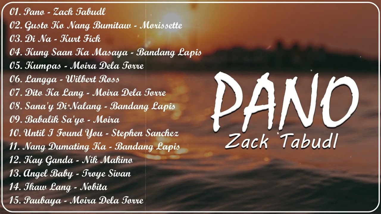 Trending OPM Ibig Kanta 2022 Playlist 💝 Pano, Gusto Ko Nang Bumitaw, Di Na, Kung Saan Ka Masaya