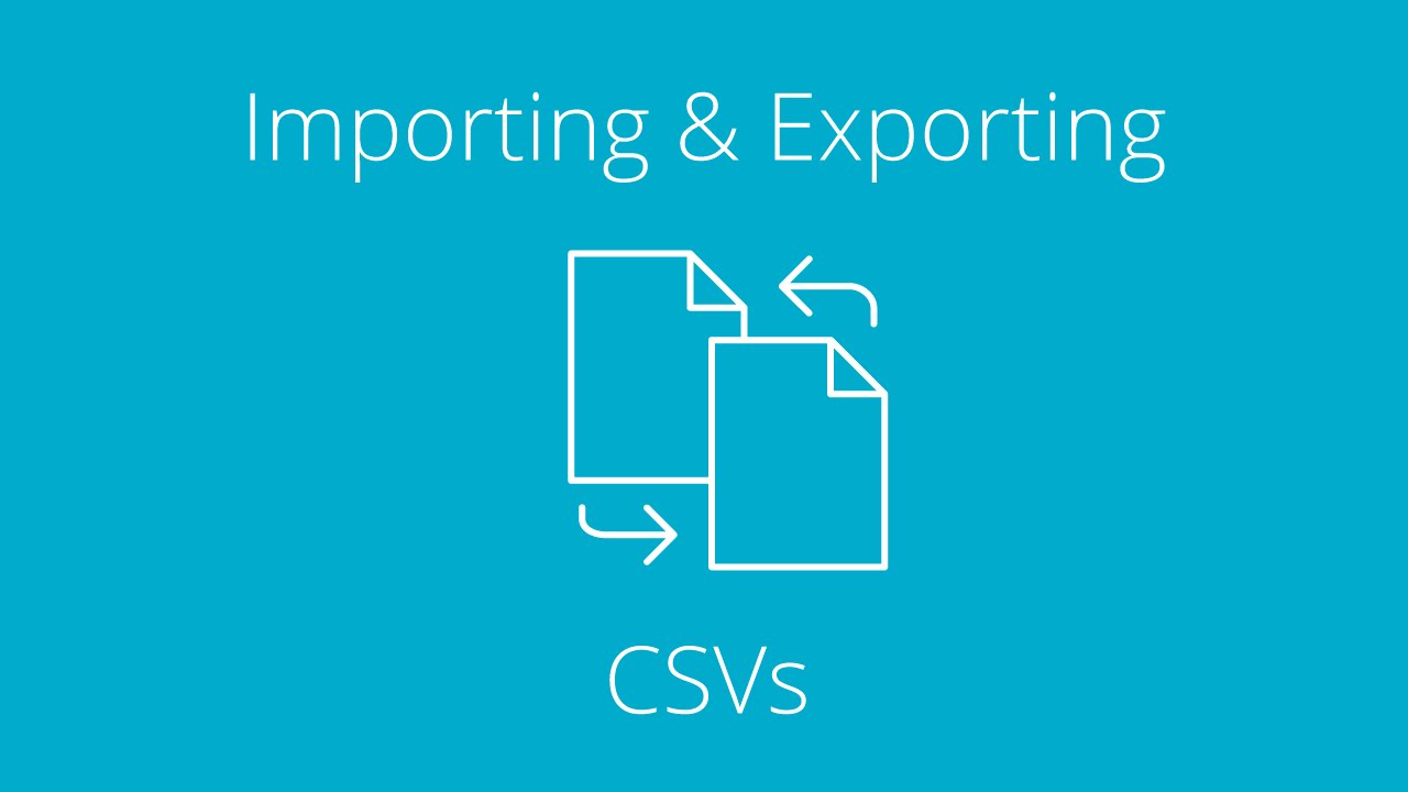 Importing and Exporting CSVs - Manage Store | Bigcommerce University