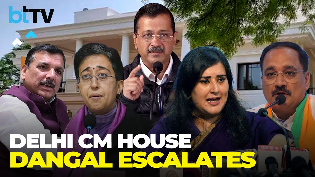 Delhi Election | CM House Row Erupts: AAP Vs BJP In High-Stakes Showdown!