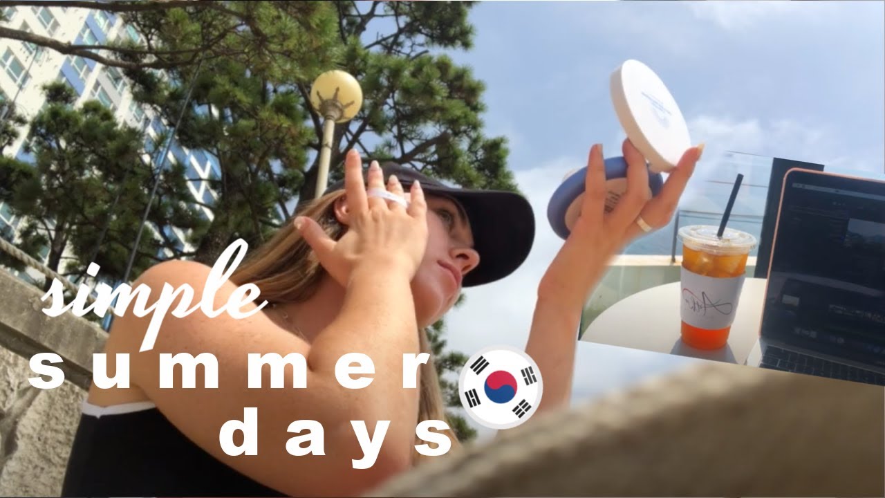 Simple Summer Days in Korea Vlog | healthy cooking + positivity