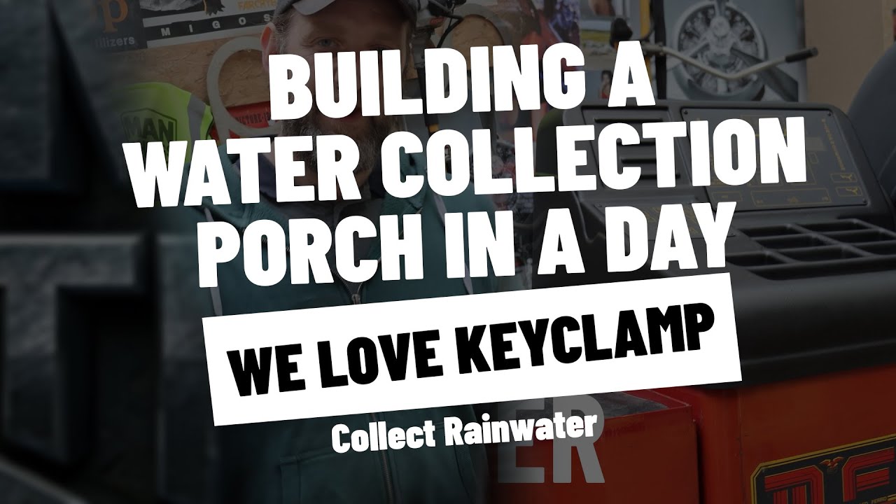 Porch Build in a Day using Key Clamp Fittings
