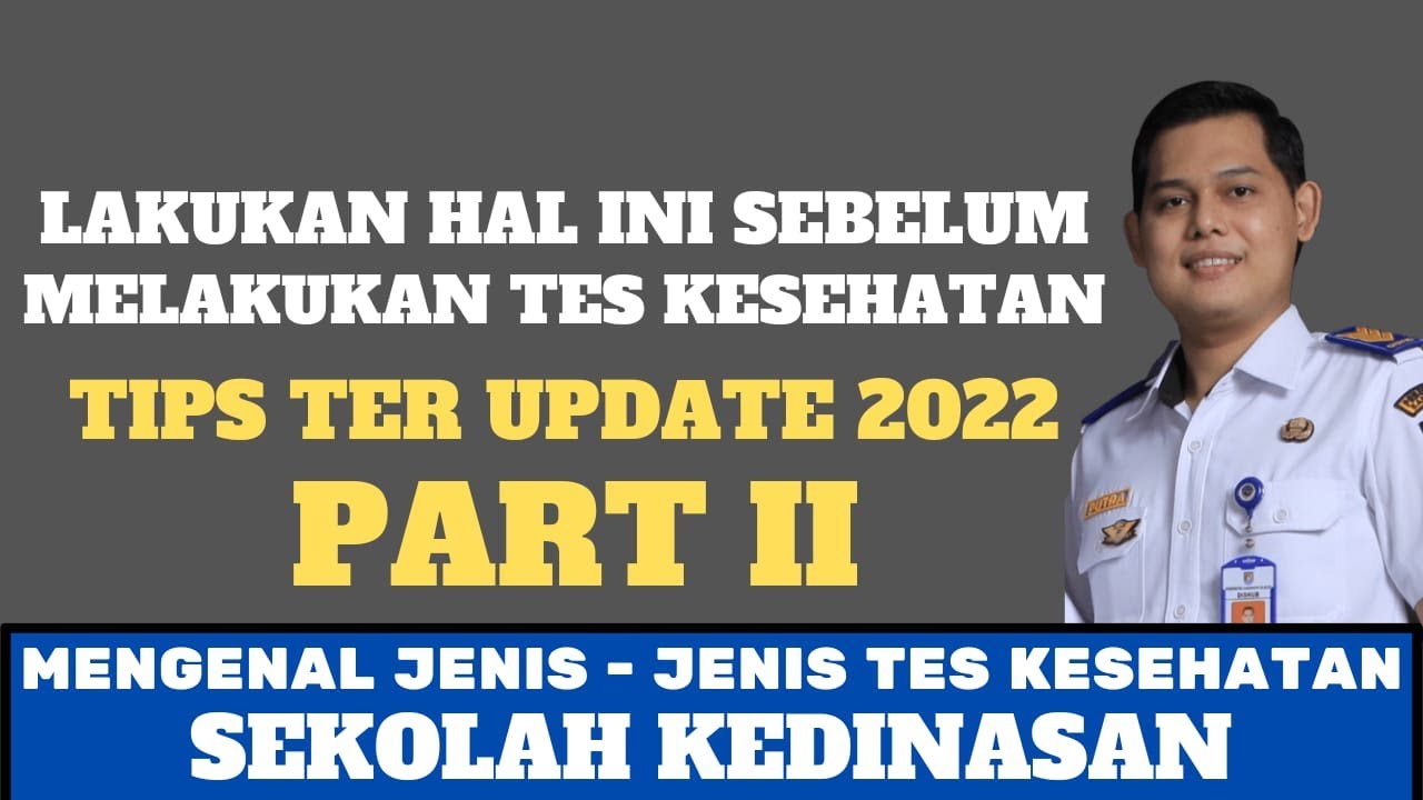 Apa Saja Yang Diperiksa Saat Tes Kesehatan Sekolah Kedinasan ? #teskesehatan