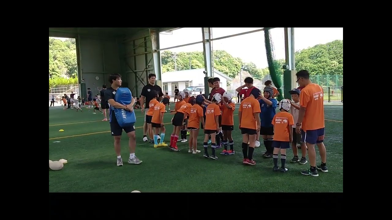花園ライナーズラグビー教室250719
