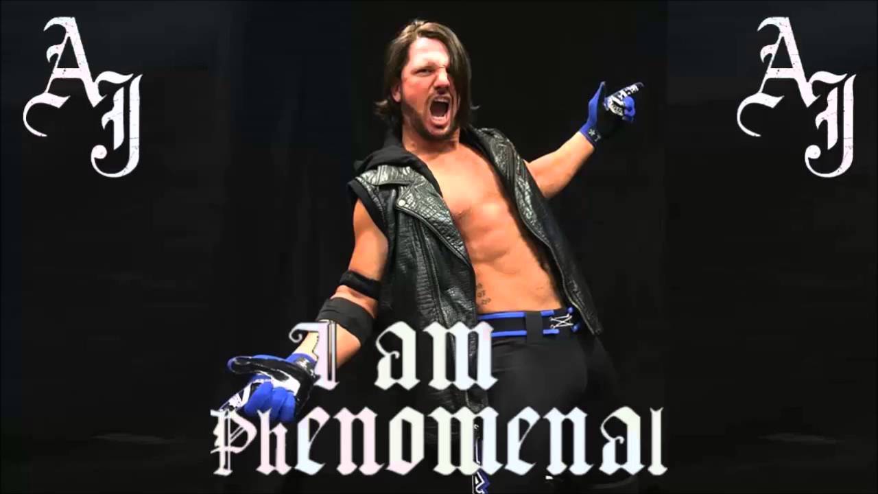 (ARENA EFFECTS) - AJ Styles' 1st WWE Theme - "Phenomenal" by CFO$