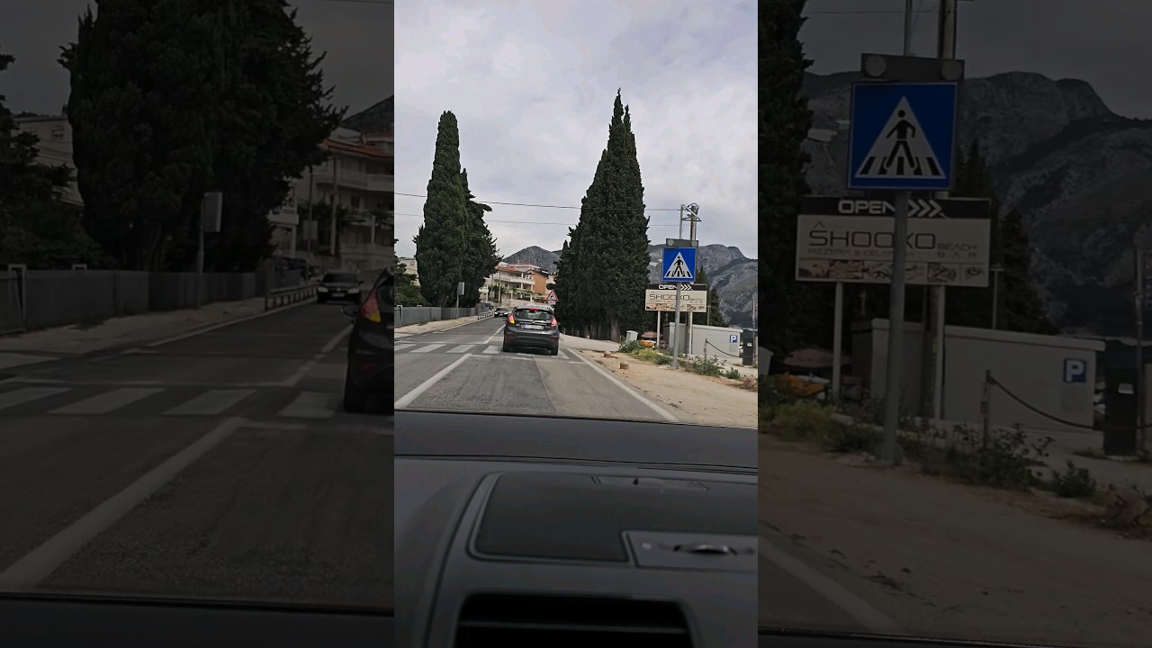 Croatia road Summer 4K 2024 #croatia #split #europe #driving #highway #хорватия #balkan #hrvatska