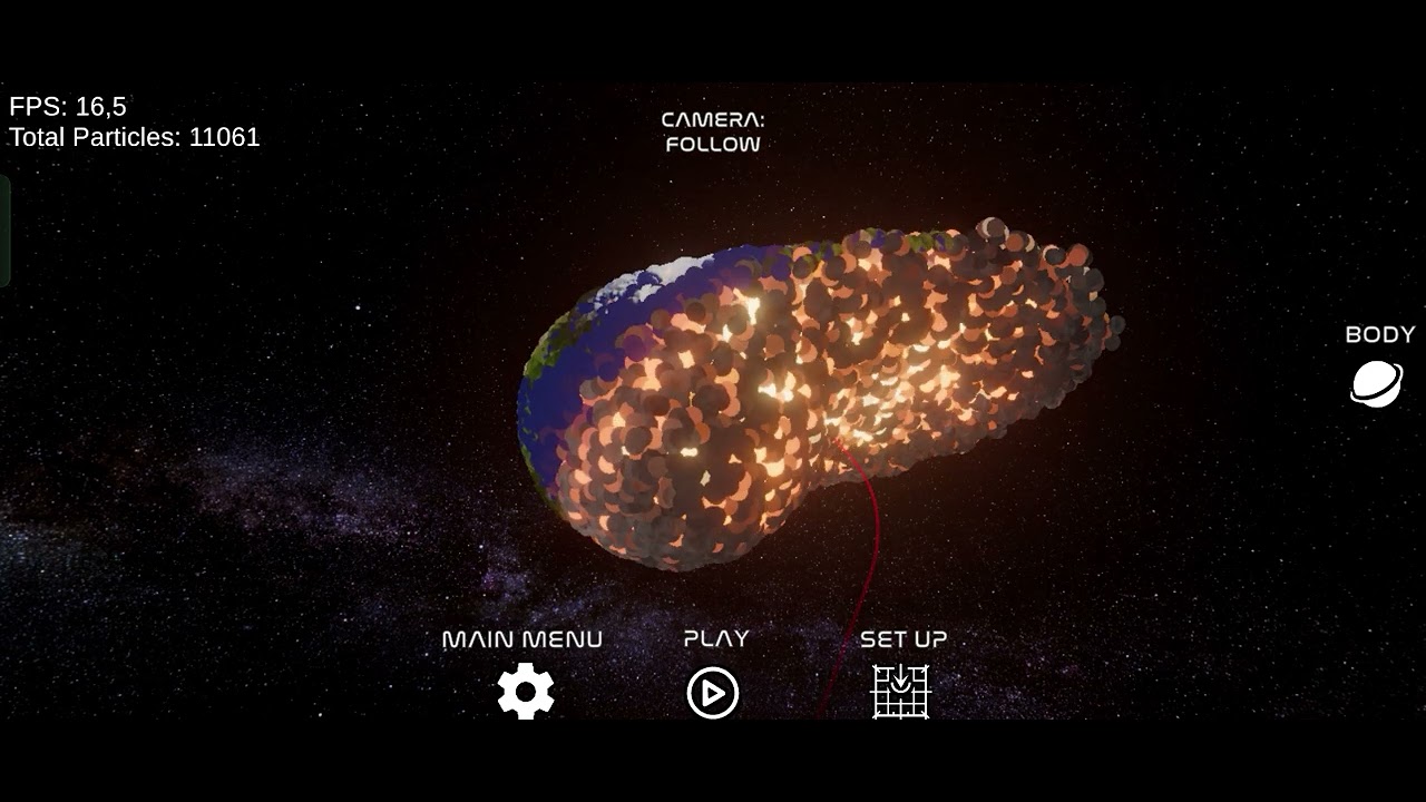 What If The moon hit the earth?