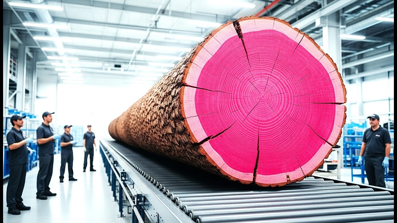 Turning Rare Pink Wood Into A Luxury Guitar (Full Process)