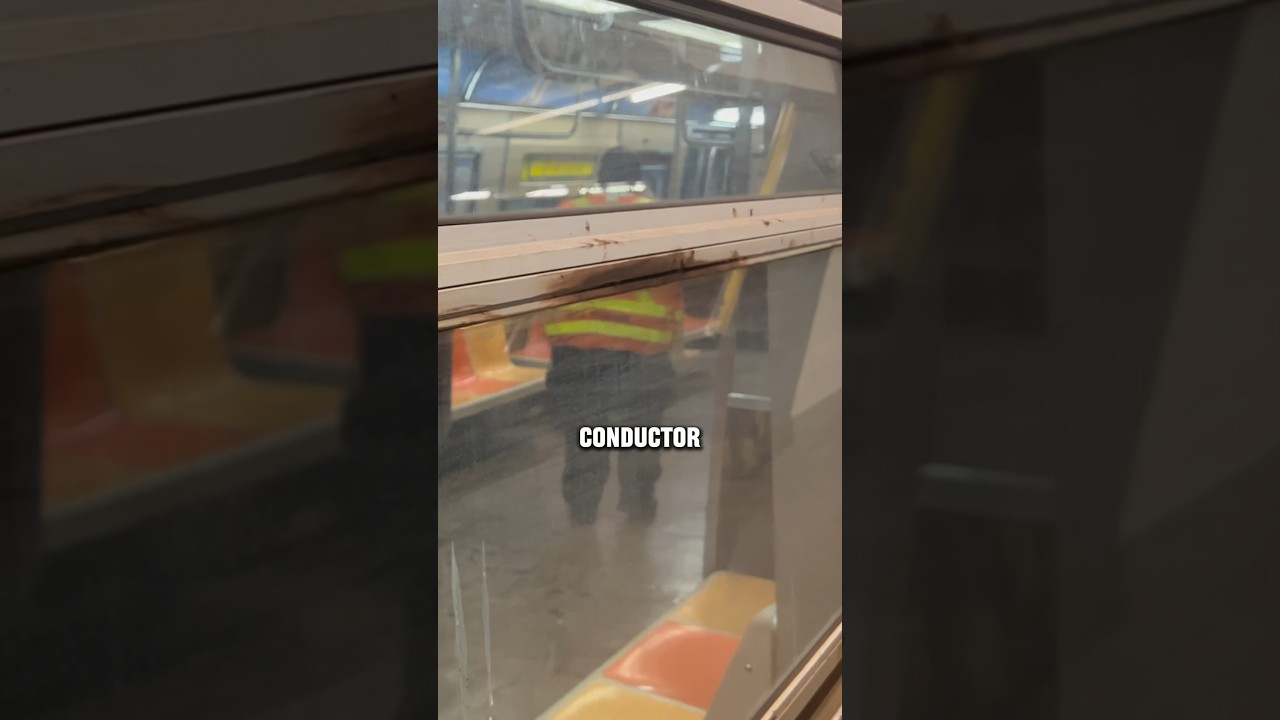 E brake activation inside a NYC train🛑