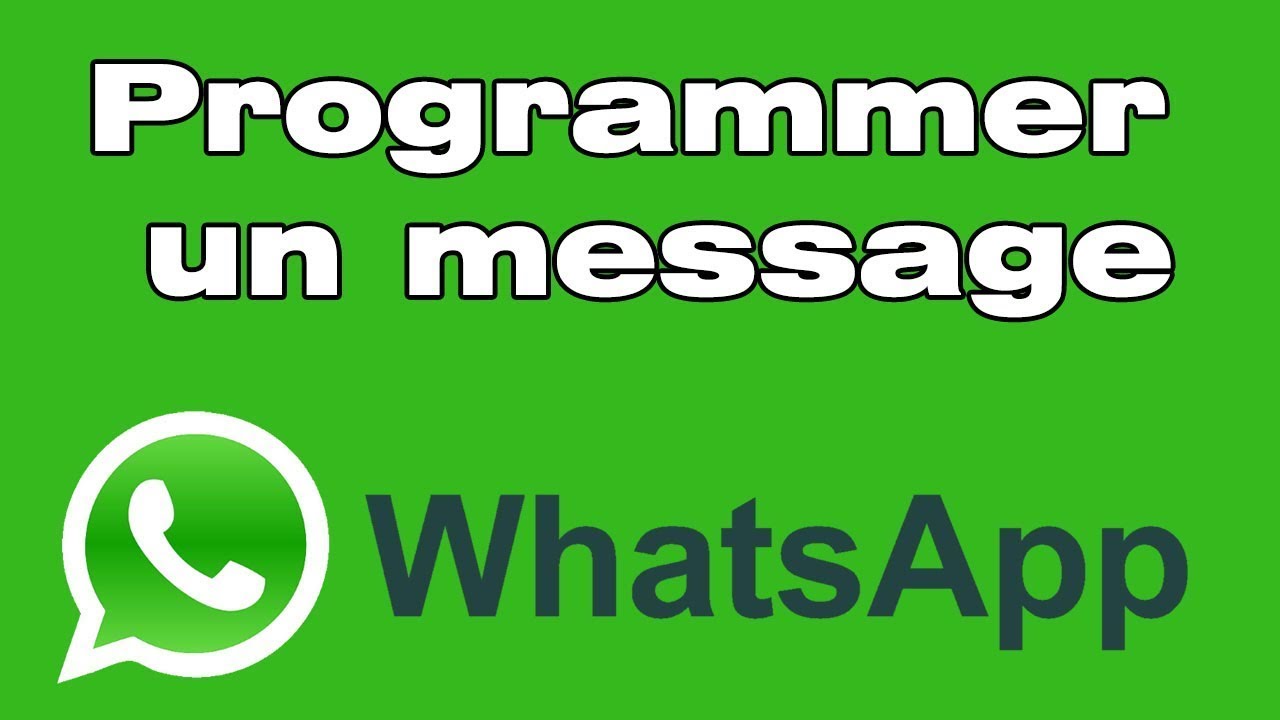 Script Python pour programmer un envoi de Message WhatsApp