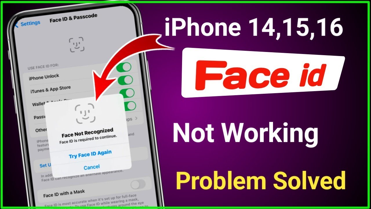 iphone 15 face id not working | iphone me face id work nahi kar raha hai