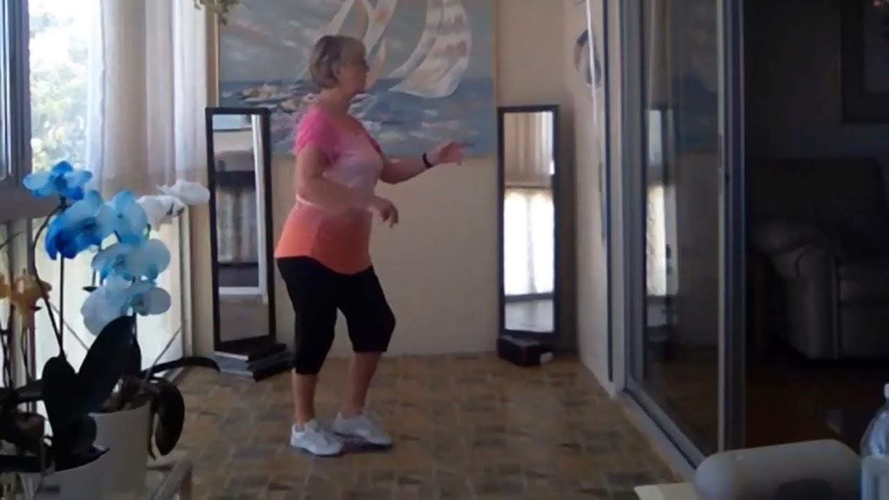Gypsy Queen line dancing at home with Gail