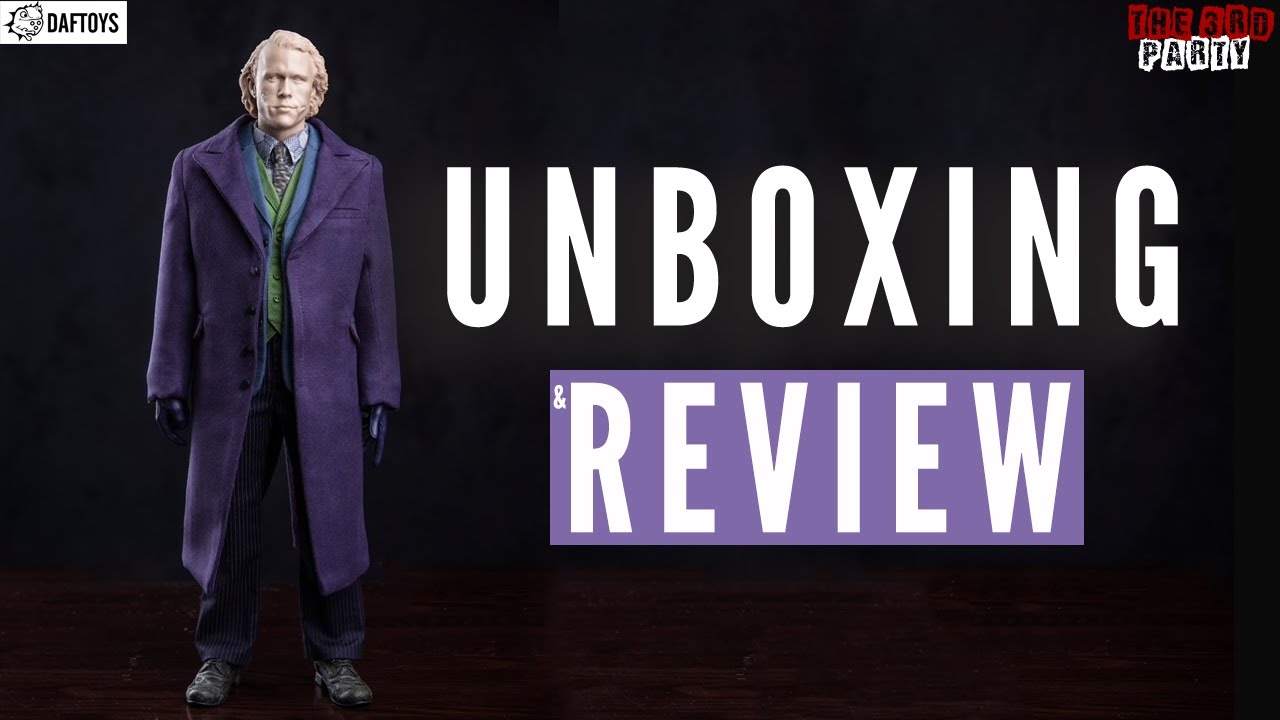 Daftoys Joker Dark Knight Costume Set 1/6 scale unboxing and review