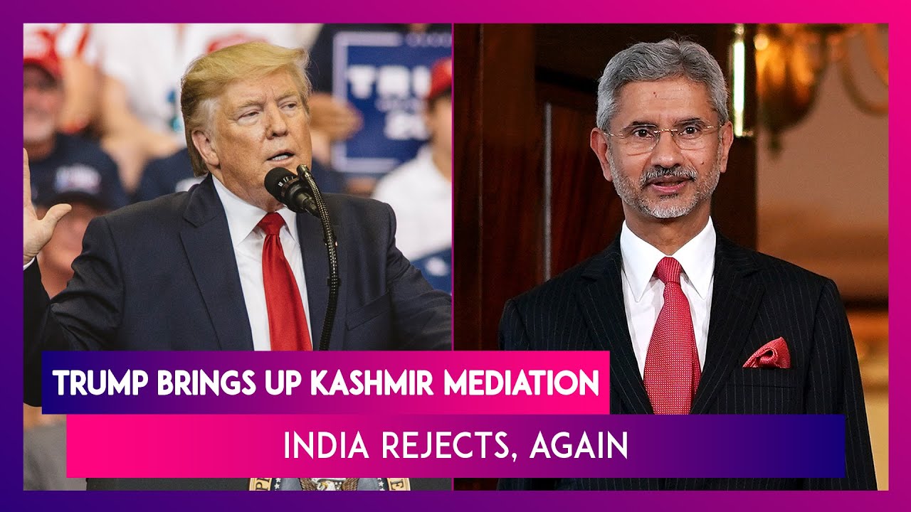 Donald Trump Brings Up Kashmir &lsquo;Mediation&rsquo; Again, India Says We Will Talk Directly With Pakistan