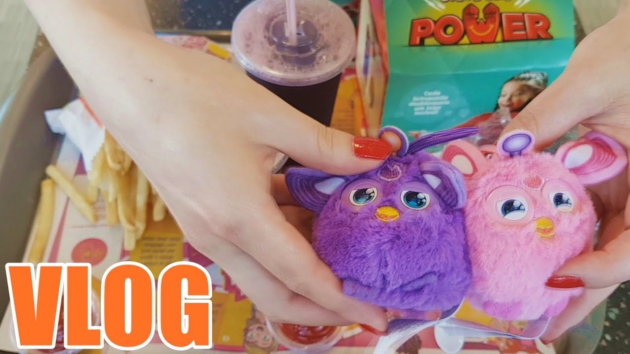 VLOG Tia Fla e Produção No Mc Donald´s High Tech Em Busca Do Furby Connect
