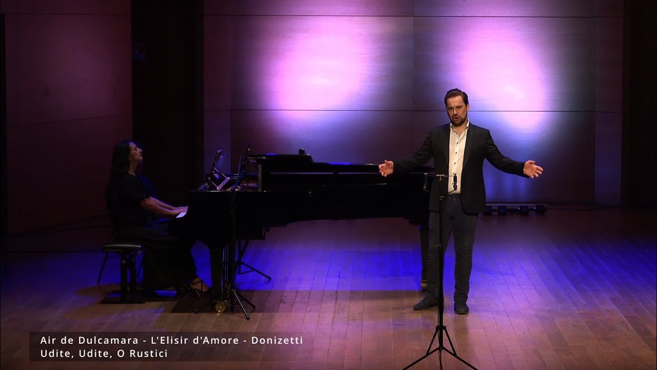 Udite, Udite, O Rustici - Dulcamara aria - L'Elisir d'Amore - Donizetti - Florian Bisbrouck