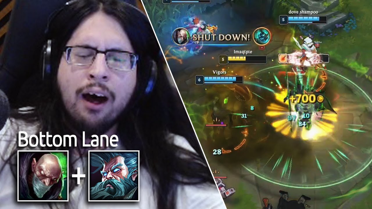 Degenerate match of League of Legends