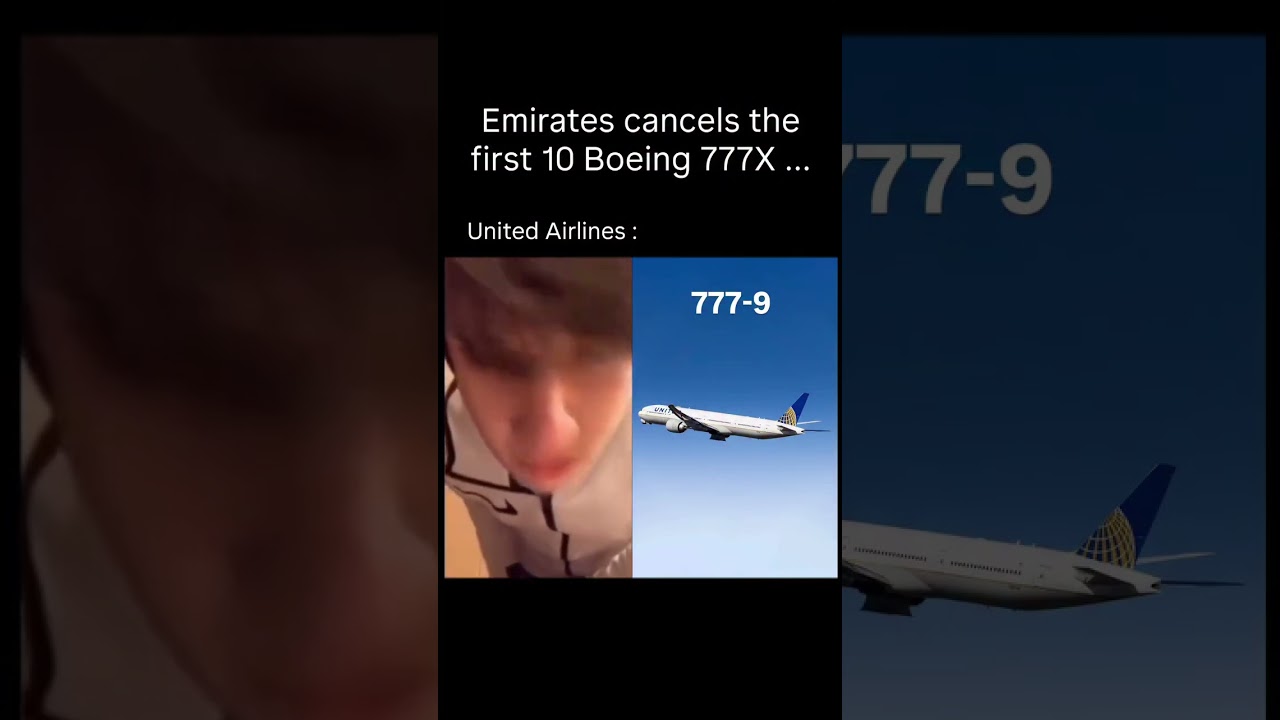 United grabbing those 777X slots like 💀