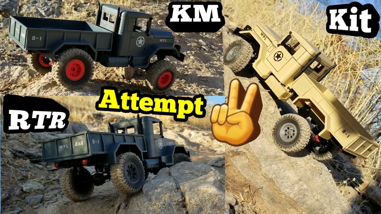 WPL B14 Hill Climb Round 2. RTR vs Kit Vs KM. M35A Deuce and a half
