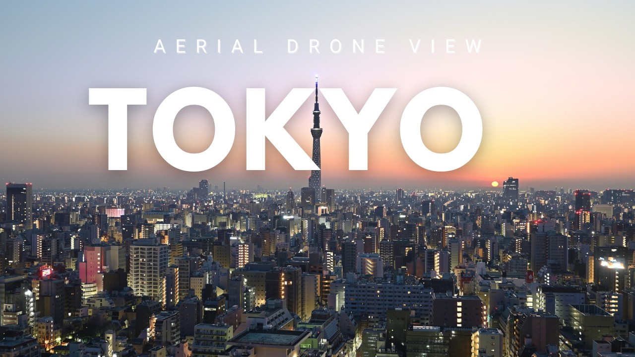 Tokyo Drone Views That Will KEEP You Watching It!