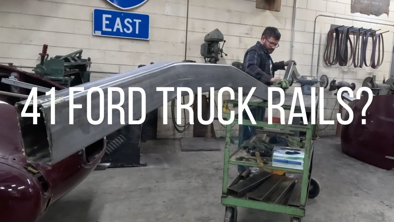 Can You Bend 41 Ford Truck Rails? Lets find out